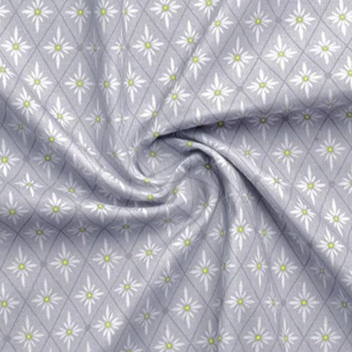 Gütermann GOOD VIBES Collection Edelweiß Motiv Baumwollstoff
